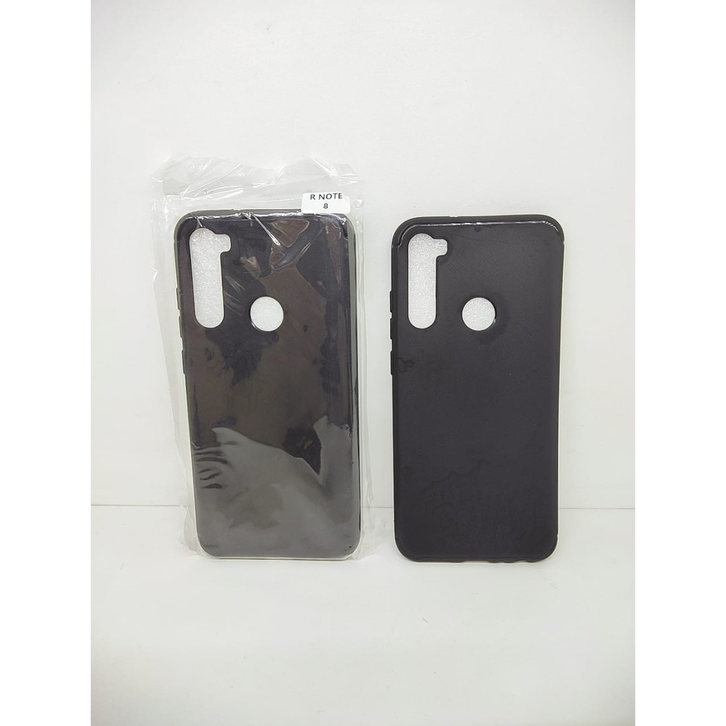 Case Slim CROSS Redmi Note 8 6.3 inchi Softshell with Frame Line Anti Melar TIDAK LICIN