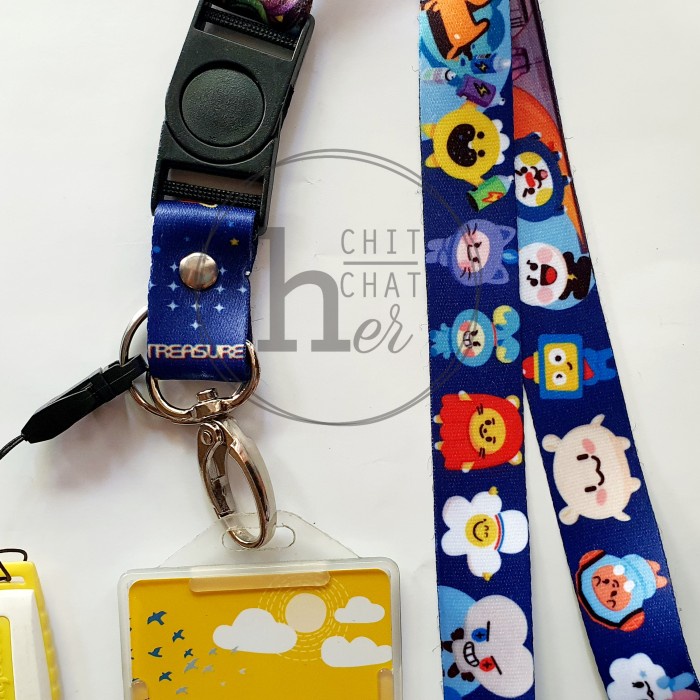 

Star Lanyard (Tali Id Card) Fanart Treasure Truz Line Character K-Pop Sale!!!