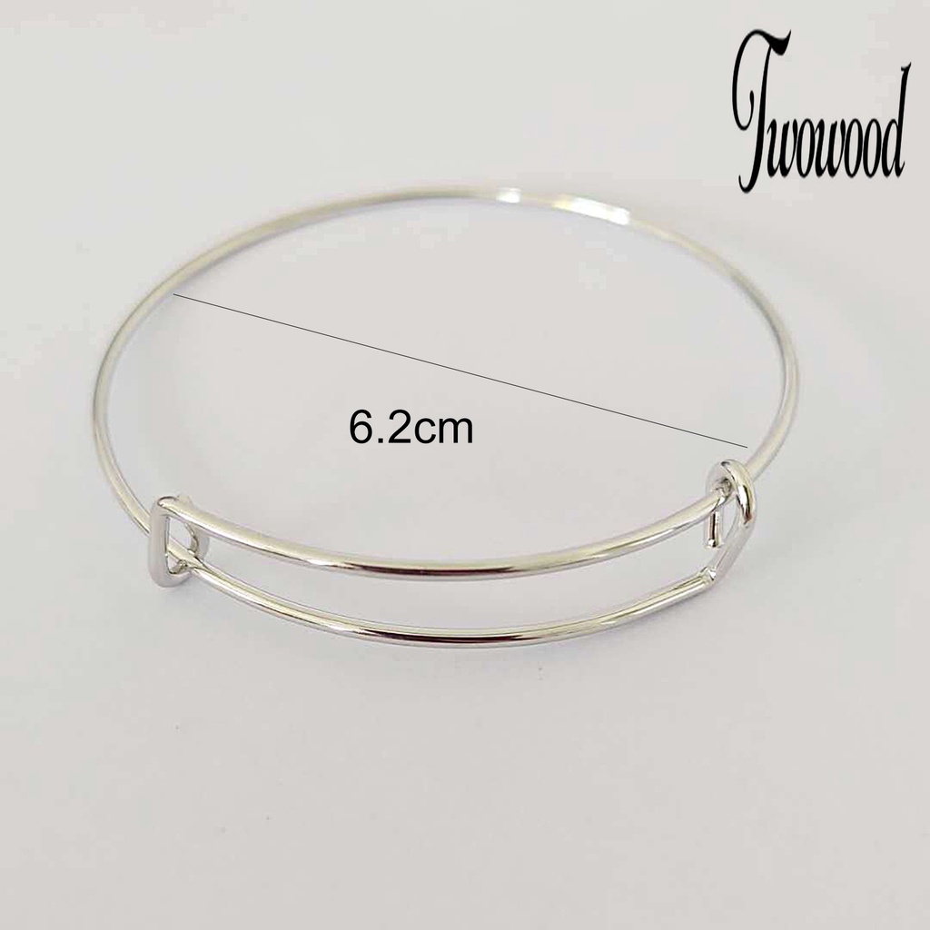 Gelang Bangle Simple Adjustable Untuk Wanita