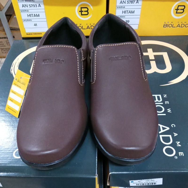 SEPATU CASUAL PRIA BIOLADO AN5785A COKLAT 40-43