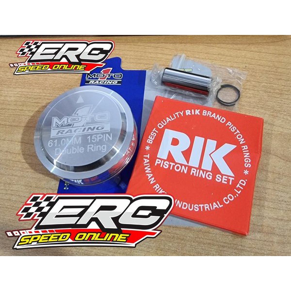 PISTON MOTO 1 61 MM PEN 15 MIO - TIGER