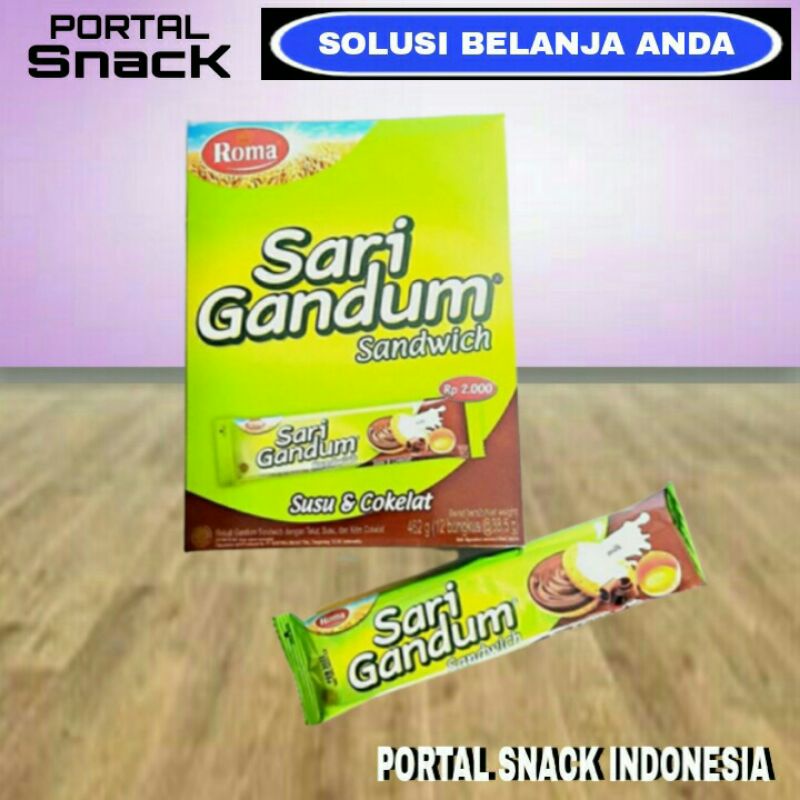 

SARI GANDUM 1 Box isi (12 x 38,5gr)