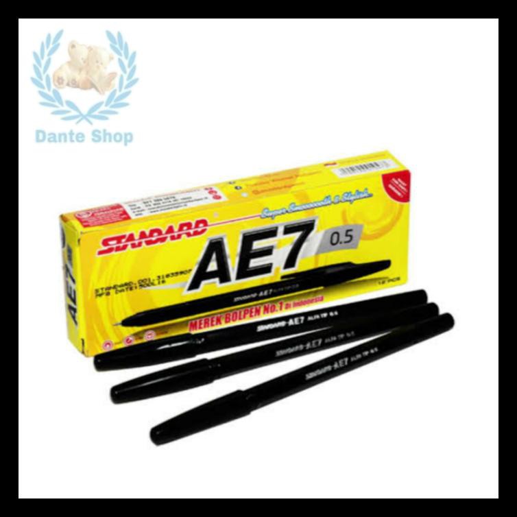 

Pulpen/Pen Standard Ae7 (Grosir) - Hitam Big Sale