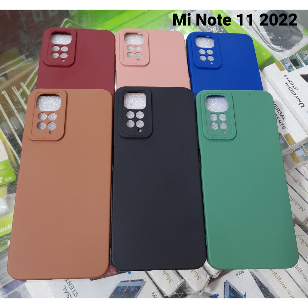 CASE PRO KAMERA XIAOMI MI NOTE 11 2022 SILIKON PRO CAMERA REDMI 10C SOFTCASE MACARON VIVO Y21s