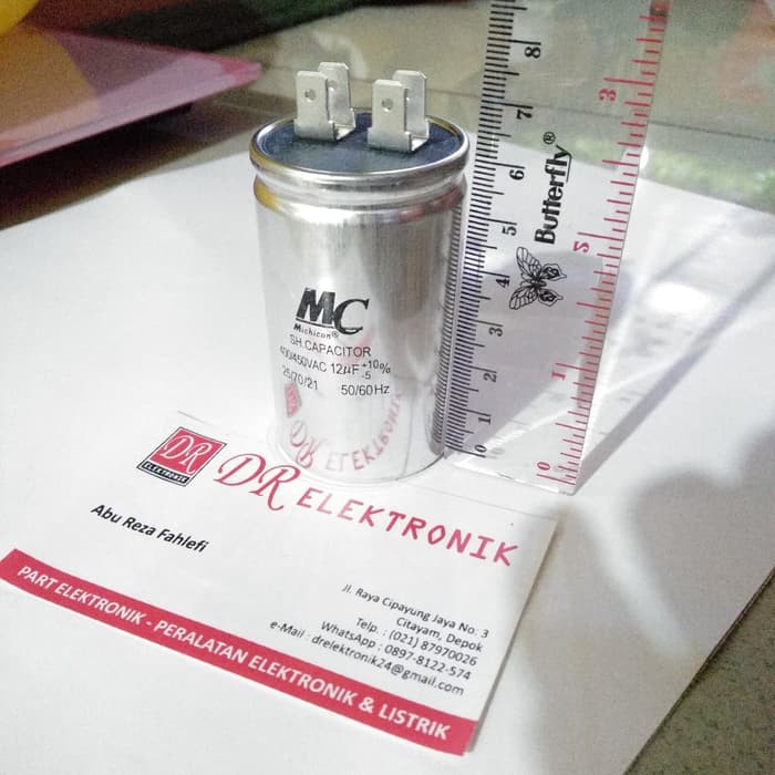 kapasitor capasitor running mc 12uf 12 uf mikro 400/450v 450v 450 volt