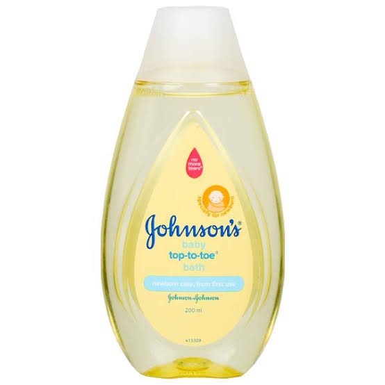 Johnson's Top-To-Toe Hair &amp; Body Baby Bath 200 ml