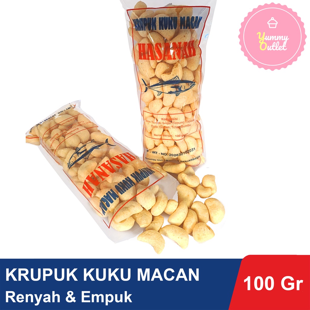 

KRUPUK KUKU MACAN AMPLANG HASANAH - Renyah & Gurih