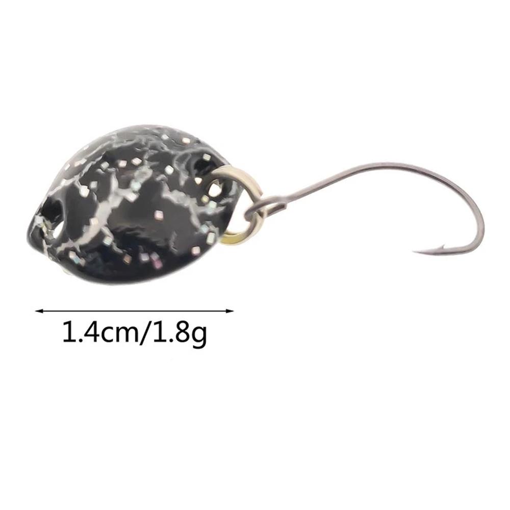 Lanfy Fishhooks Alat Pancing Multicolor Umpan Keras 1.4cm 1.8g Fly Fishing Tackle Fishing Lure