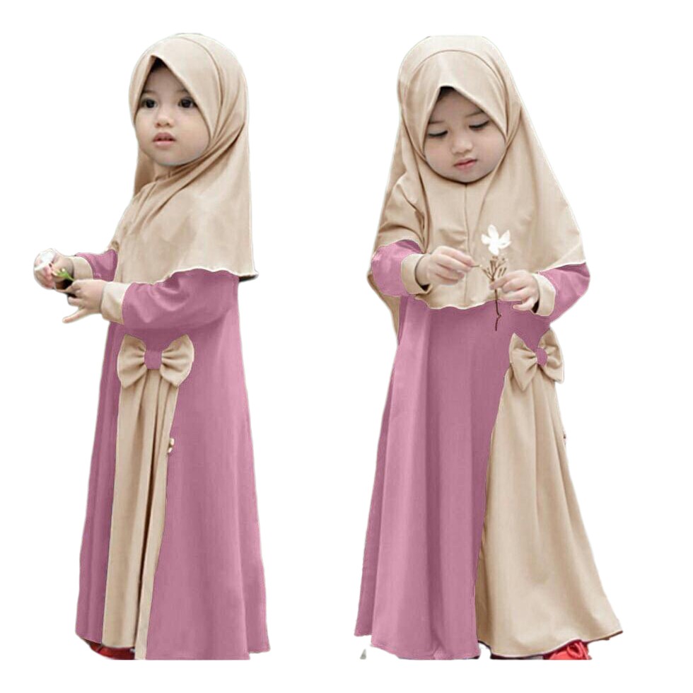 Gamis Anak / Gamis Anak Perempuan Moel NANA Kids