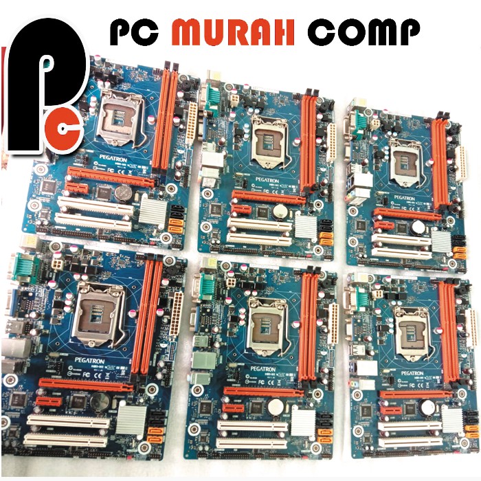 Motherboard H81 LGA 1150 Pegatron Dengan Procesor G1850 RAM 2GB