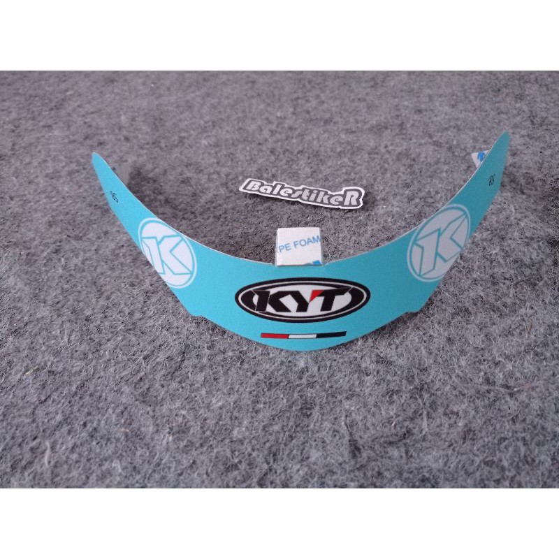 TERMURAH spoiler helm kyt kyoto aquamarine