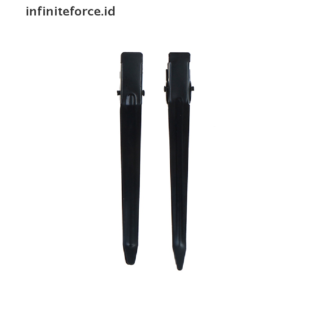 Infiniteforce.id 10pcs / Set Klip Jepit Rambut Profesional Bahan Metal Untuk Salon