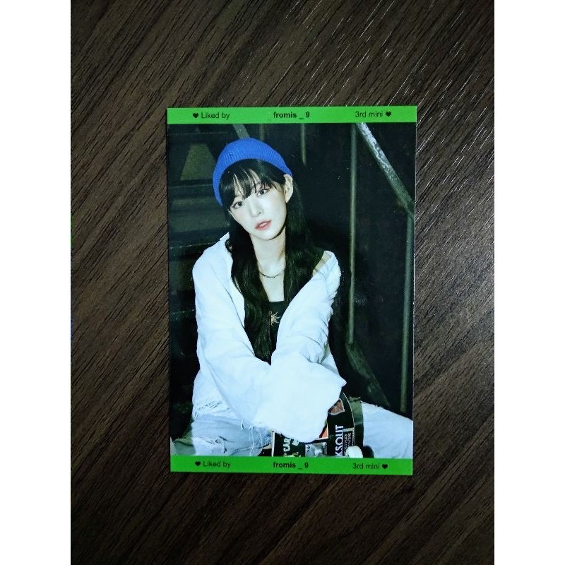 Chaeyoung FROMIS_9 Photocard & Mini Card - My Little Society