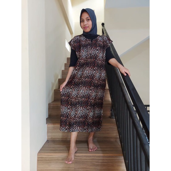 DRESS RESLETING PANJANG JUMBO BALI/DRESS MIDI BALI/DRESS BUSUI