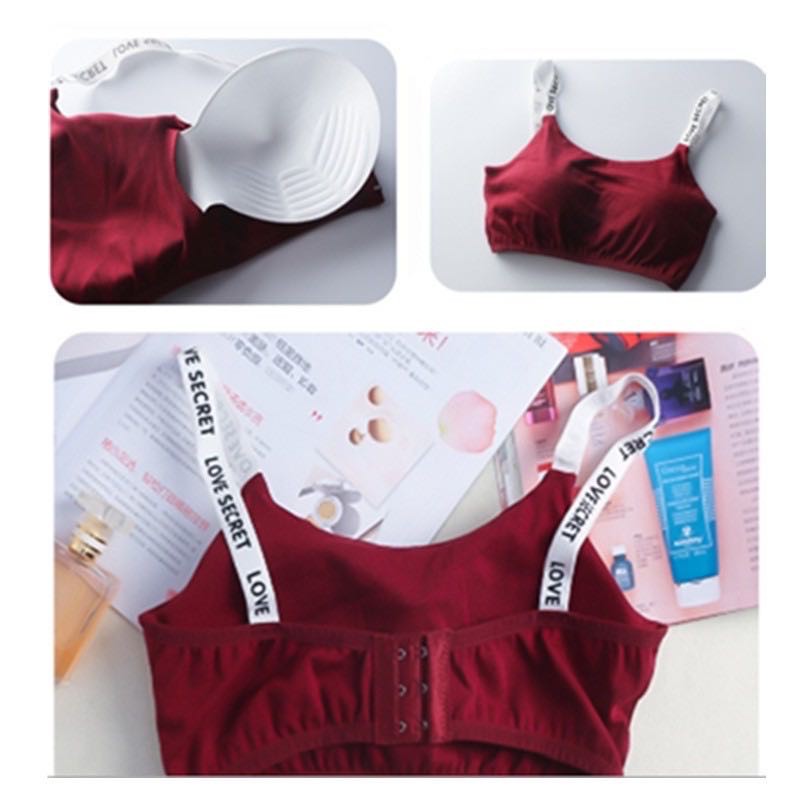 Sport Bra Polos Fashion Wanita Bra Yoga Bra Olahraga Sport Bra Seamless Import