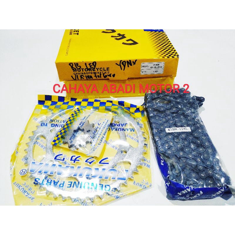 GEAR SET GIRSET GIR PAKET YAMAHA R 15 NEW LED VIXION TERBARU LED