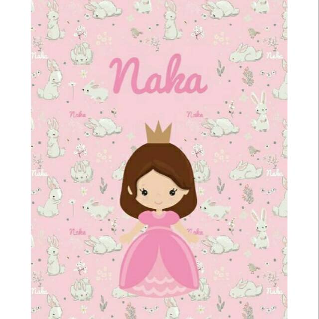 SELIMUT NAMA TEMA PRINCESS