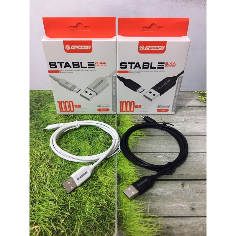CABLE DATA CABLE FAST CHARGING MICRO USB &amp; TYPE C