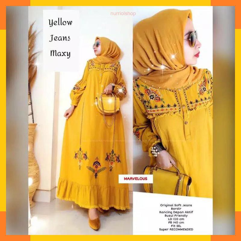 Yellow jeans maxy marvelous