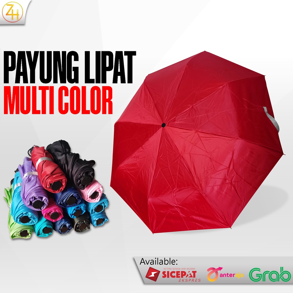 Payung Lipat Warna Warni Polos Anti Sinar Uv Umbrella Portable Payung Lipat Payung Serba Guna Payung Mobil Payung Anak Sekolah Polos Payung Murah Payung Hujan Dan Bebas Sinar Matahari