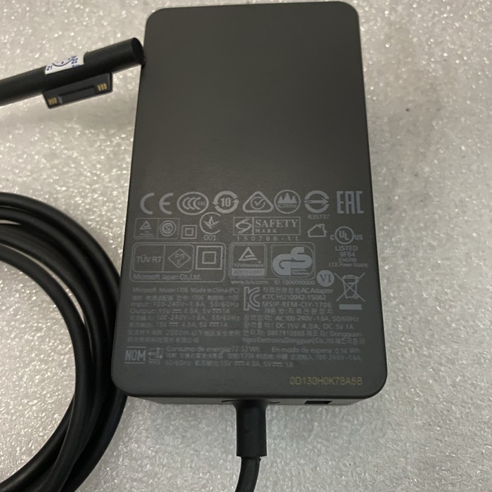 Microsoft Surface 4 Pro 4 Charger Adaptor microsoft 15V 4A Original