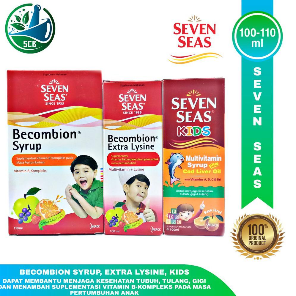 Jual SEVEN SEAS Syrup Extra Lysine Kids (Vitamin