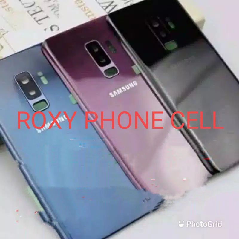 Backdoor back casing tutup belakang samsung S9+ s9 plus original plus kaca kamera