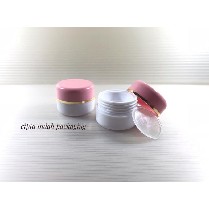 POT CREAM 12,5 GRAM PINK PUTIH