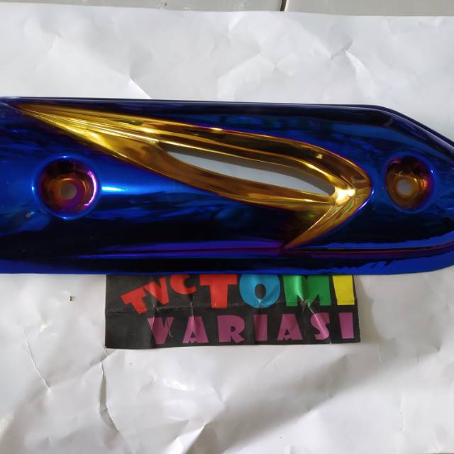 Tutup knalpot beat twotone cover knalpot beat twotone