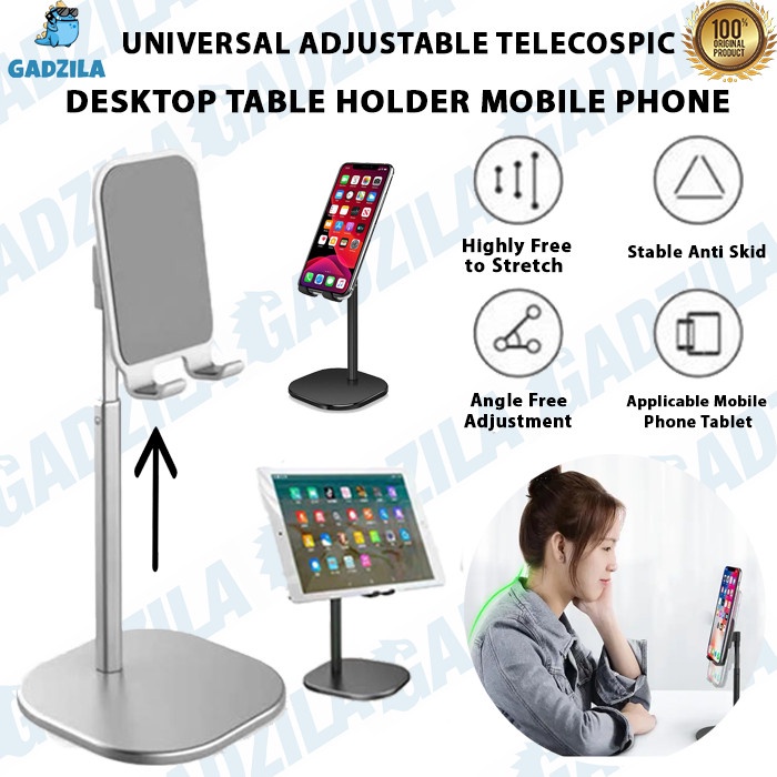 Phone Holder Meja NB HD29 HD 29 Tempat Senderan Dudukan Stand Hp iPhone Oppo Samsung