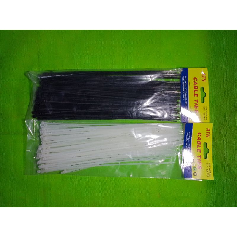 ATN Tali Ties Kabel Ties All Size Hitam Putih Best Seller ATN