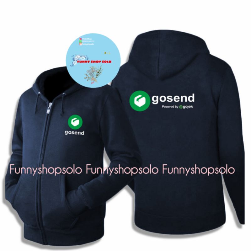 (COD) BELI 2 HARGA GROSIR - JAKET HODDIE GOSEND / GOSEND JAKET DRIVER UNISEX / JAKET DRIVER PREMIUM 