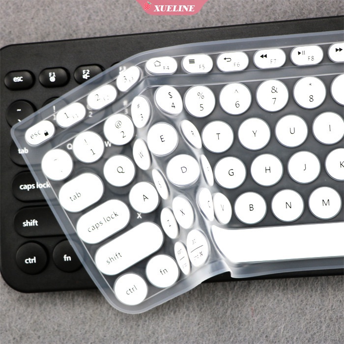 Casing Pelindung Keyboard Logitech k780 k780 Universal Bahan Silikon Lembut Anti Debu Tahan Air