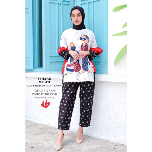Setelan Batik Mbok Gendong | Setelan Melati | New Yu Tentrem