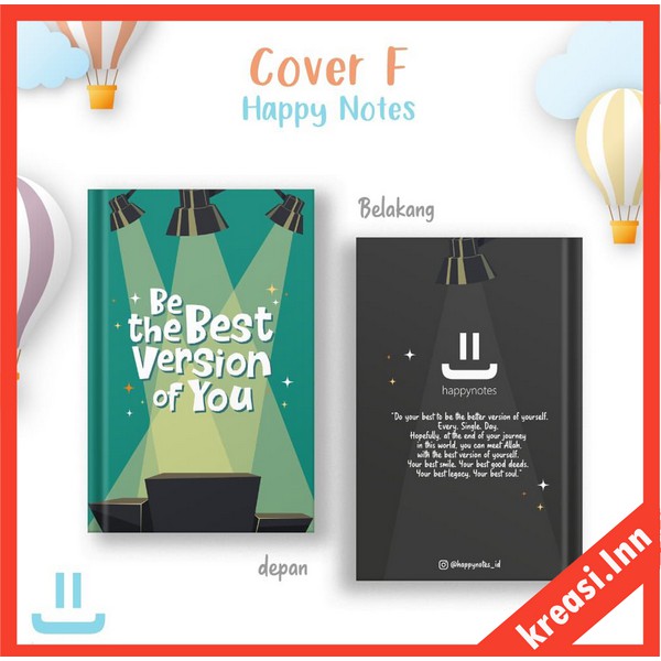 

Muslim Planner Happy Notes 2021 / Buku Agenda 2021