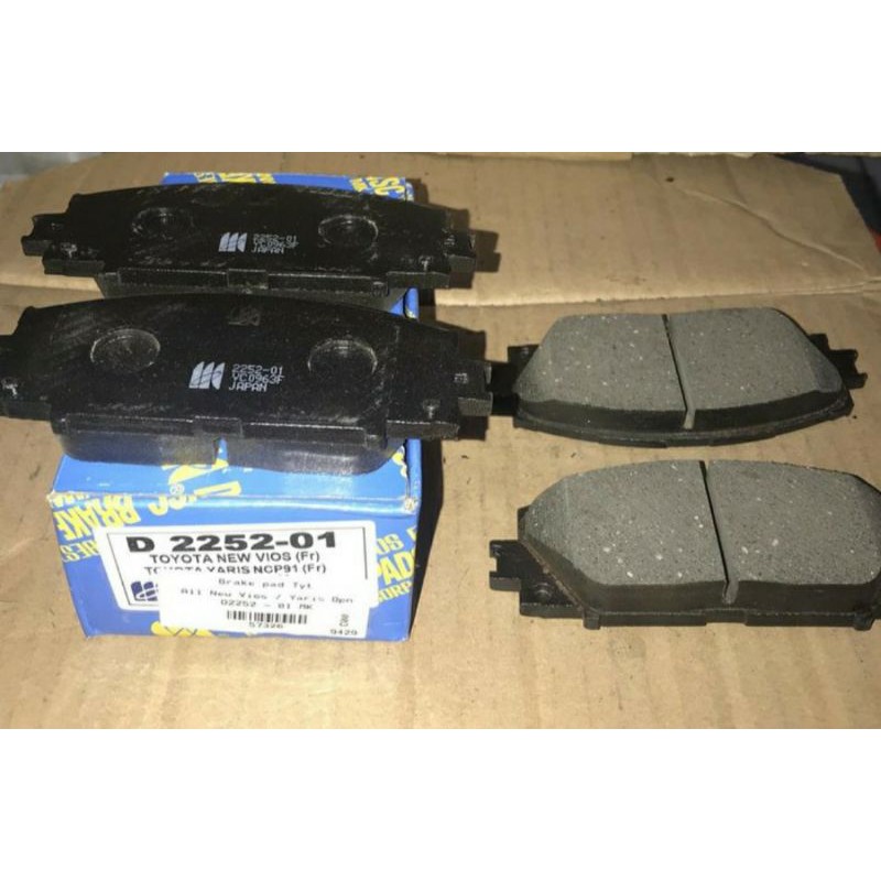 Kampas Rem Depan Brake Pad All New Vios Gen 2 2007-UP MK Biru MK Kashiyama