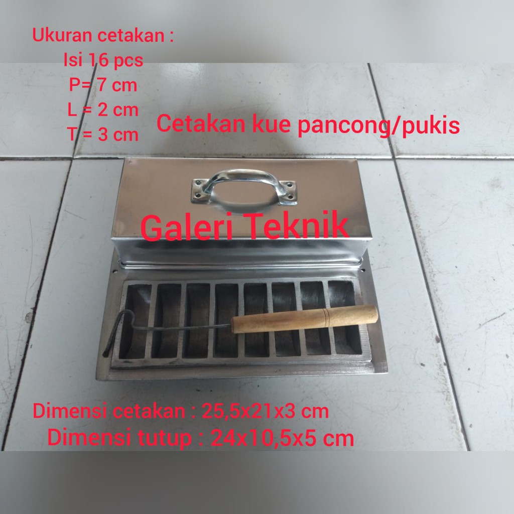 CETAKAN KUE PUKIS ISI 16, VETAKAN KUE BANDROS ISI 16, CETAKAN PUKIS, CETAKAN BANDROS