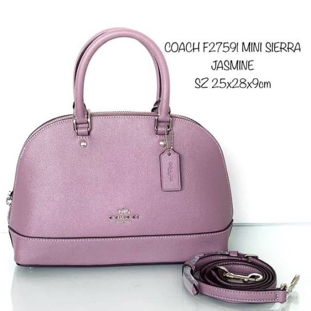 Tas Tangan Coach Mini Sierra Jasmine Hand Bag