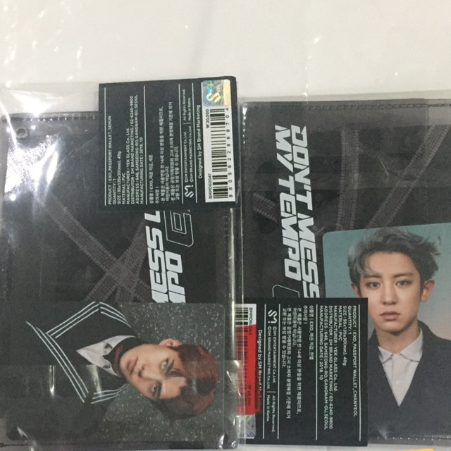 EXO PASSPORT CASE CHANYEOL DAN SEHUN