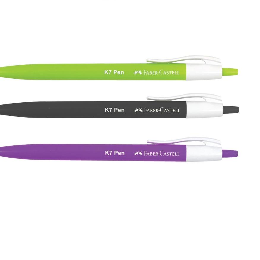 

Terlaris Faber-Castell Paket 10 Ribu Ballpoint K7 Pen 0.7 mm set 3 bestseller