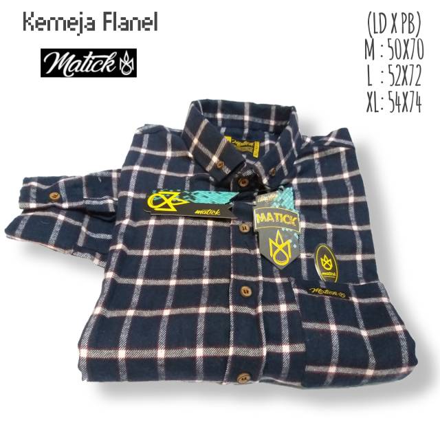 Kemeja Flanel Matick