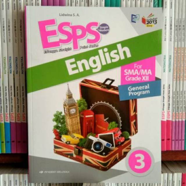 Esps Bahasa Inggris English 3 Sma Ma Kelas 12 Xii Kurikulum 2013 Revisi Shopee Indonesia