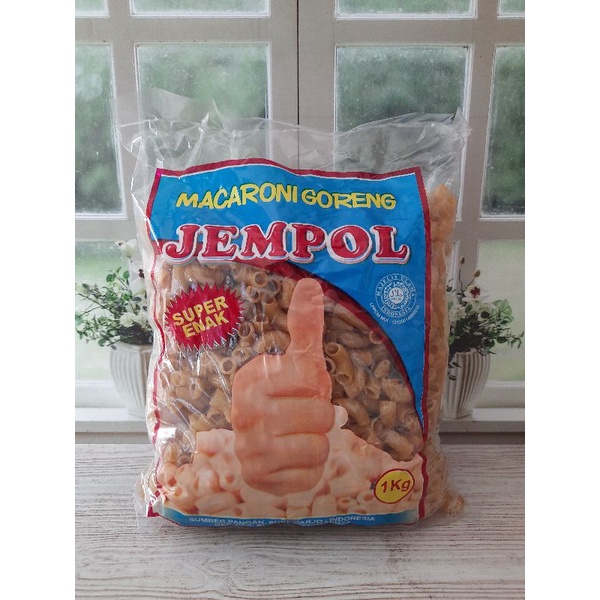 

Makaroni Goreng Mentah Cap Jempol 1 Kg