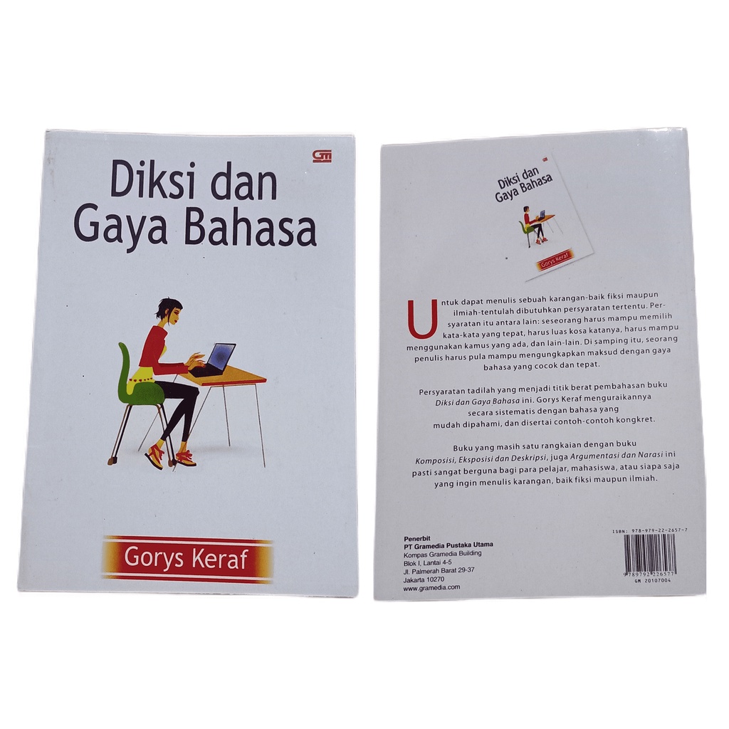 Jual [buku Preloved Bekas Wajib Baca Caption] Diksi Dan Gaya Bahasa