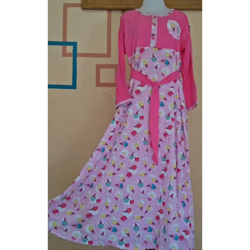 daster muslim AMRO | homedress gamis | gamis kaos