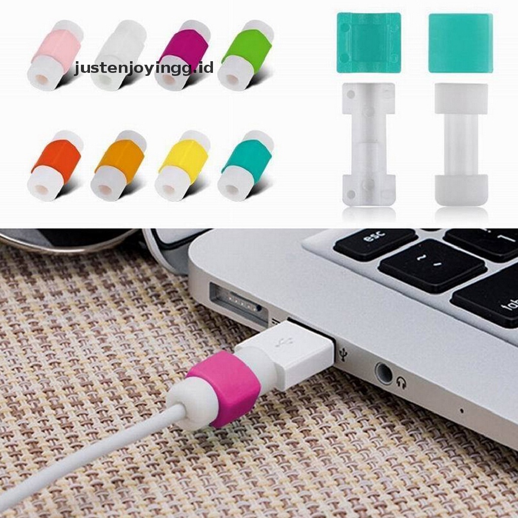 1pc Pelindung Kabel Charger Lightning Untuk Apple iPhone 1pc Pelindung Kabel Charger USB Untuk Apple iPhone