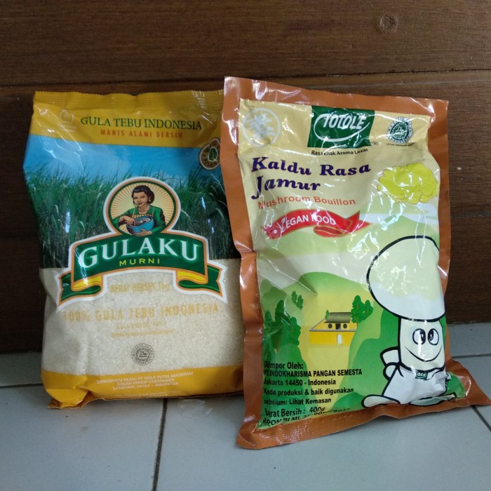 

Paket GT 4 Totole 400 gr Rasa Jamur dan Gulaku murni 1 kg