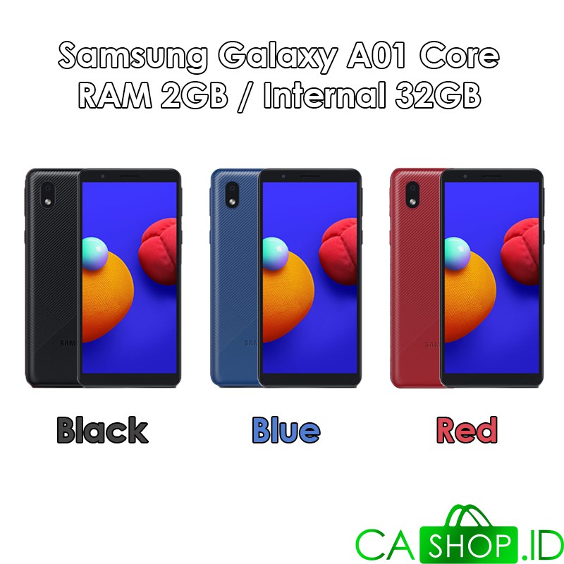 Samsung Galaxy A01 Core - 2GB 32GB (2/32) - New Original Garansi Resmi SEIN