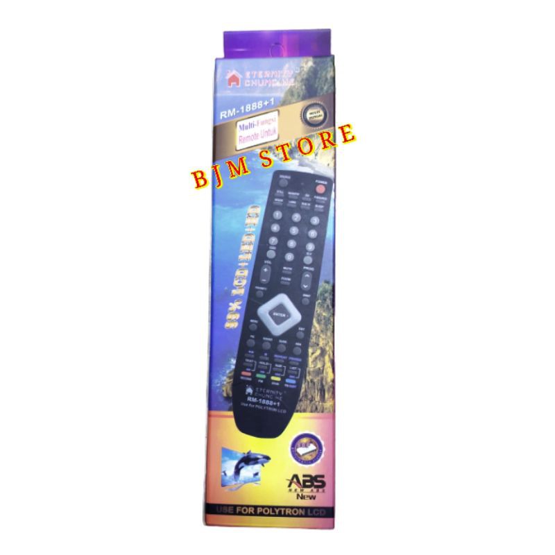 REMOTE TV MULTI POLYTRON LED / LCD - REMOT TV POLYTRON RM 1888+1