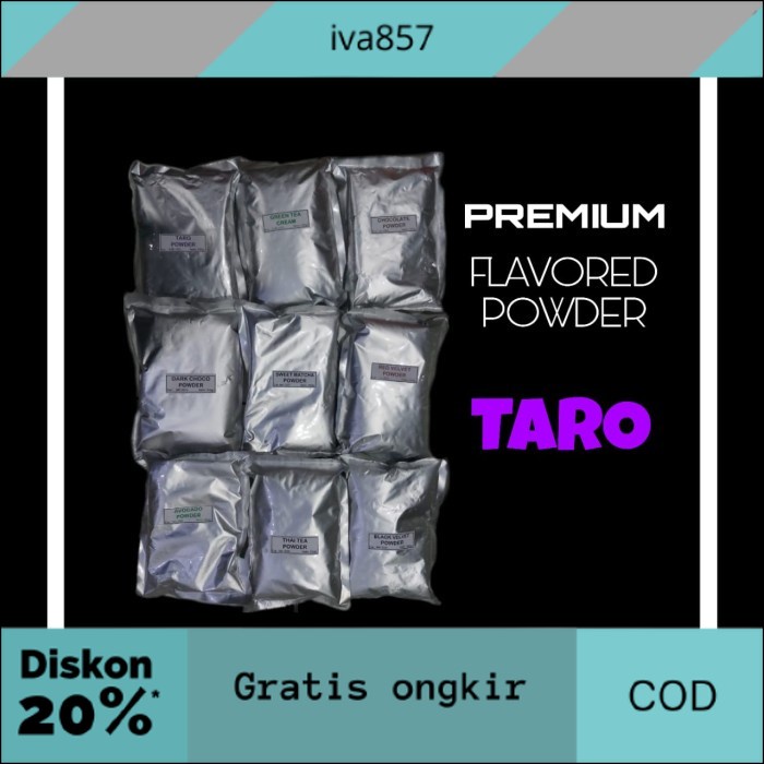 

PROMO TARO - PREMIUM MILK BASED POWDER - 500 GRAM GRATIS ONGKIR